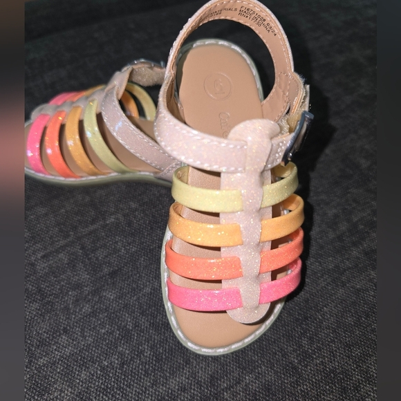 Cat & Jack Vibrant Strappy Kids Sandals - Picture 7 of 10